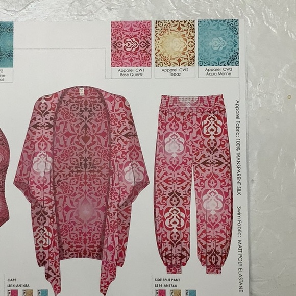 Lisa Blue ARABIAN NIGHTS Cape - Topaz - Picture 12 of 14